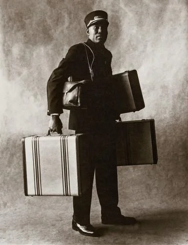 Irving Penn's Iconic 1951 Pullman Porter Portrait